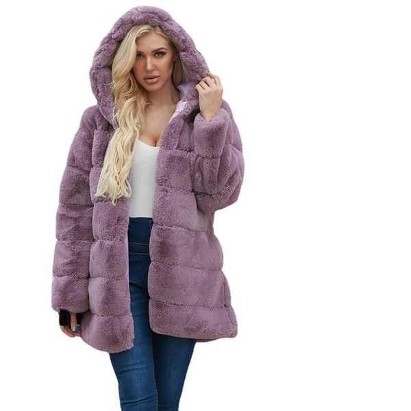 women's fur & faux f0229 fashion autumn and winter clothing plus size women long overcoat hooded coat, Black
women's fur & faux f0229 fashion autumn and winter clothing plus size women long overcoat hooded coat, Black