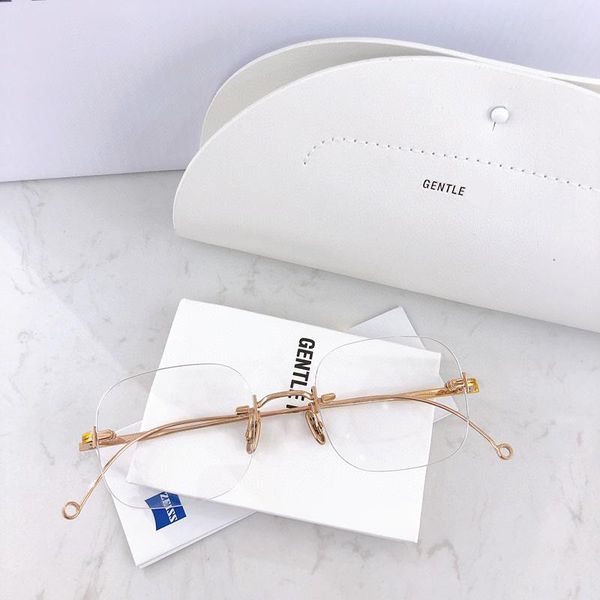 fashion sunglasses frames retro gentle eyeglasses frame daisy men's women's frameless metal eyeglass myopia prescription transpare, Black
fashion sunglasses frames retro gentle eyeglasses frame daisy men's women's frameless metal eyeglass myopia prescription transpare, Black