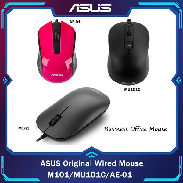 asus original wired mouse m101/mu101c/ae-01 low clicking noise ergonomics business office notebook deskuniversal
asus original wired mouse m101/mu101c/ae-01 low clicking noise ergonomics business office notebook deskuniversal