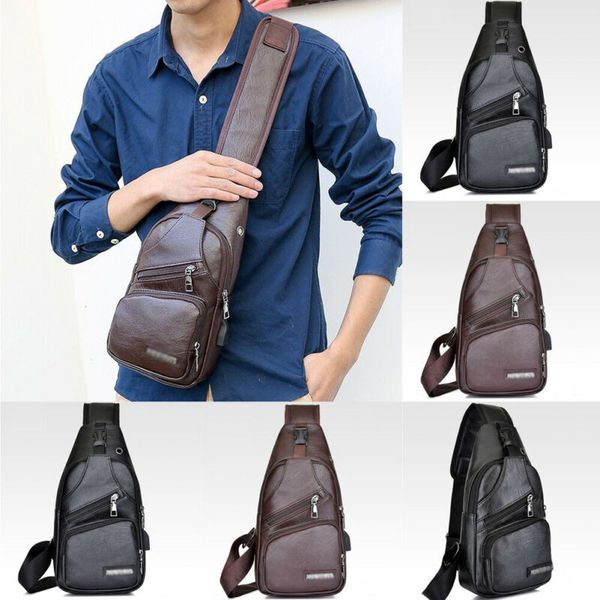 new mens pu shoulder bag sling chest pack usb charging outdoor sports travel fashion crossbody handbag
new mens pu shoulder bag sling chest pack usb charging outdoor sports travel fashion crossbody handbag