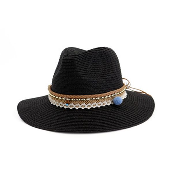 straw hats women summer spring big brim sun hats outdoor beach chain band casual party sun protective elegant women summer hats, Blue;gray
straw hats women summer spring big brim sun hats outdoor beach chain band casual party sun protective elegant women summer hats, Blue;gray
