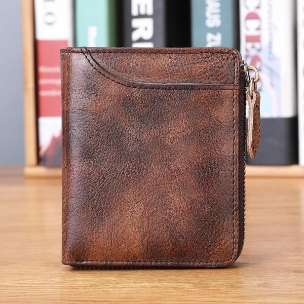 vintage short men genuine leather wallet 2021 billetera hombre cremallera tarjetas alta calidad de cuero genuino, Red;black
vintage short men genuine leather wallet 2021 billetera hombre cremallera tarjetas alta calidad de cuero genuino, Red;black