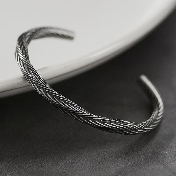 bangle retro viking men's bracelet european and american fashion creative punk hip hop, Black
bangle retro viking men's bracelet european and american fashion creative punk hip hop, Black
