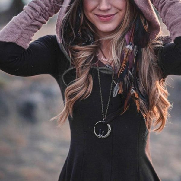 new fashion streetwear autumn women classic sweet elegant loose casual costume dress long sleeved hoodie pullover vestidos, Black
new fashion streetwear autumn women classic sweet elegant loose casual costume dress long sleeved hoodie pullover vestidos, Black
