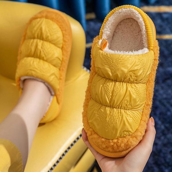 slippers 2021 winter warm men shoes waterproof women indoor outdoor home autumn couples non-slip plush cotton hy525, Black
slippers 2021 winter warm men shoes waterproof women indoor outdoor home autumn couples non-slip plush cotton hy525, Black