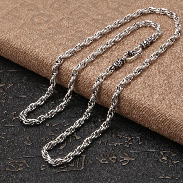 pendant necklaces fashion necklace for men 925 sterling silver jewellery vintage personality overbearing 4mm wide s buckle chain
pendant necklaces fashion necklace for men 925 sterling silver jewellery vintage personality overbearing 4mm wide s buckle chain