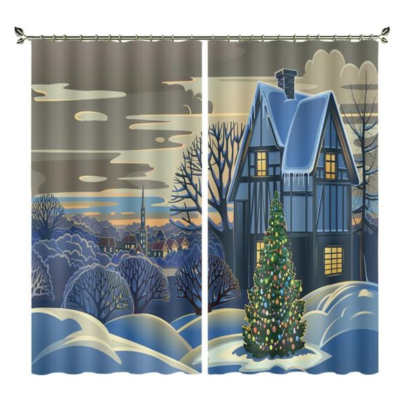 curtain & drapes cartoon christmas tree house 3d blackout curtains bedroom living room home decoration
curtain & drapes cartoon christmas tree house 3d blackout curtains bedroom living room home decoration