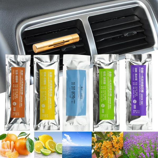 car air freshener 5pcs/set conditioning vent strong fragrance solid perfume stick supplement 5 flavours
car air freshener 5pcs/set conditioning vent strong fragrance solid perfume stick supplement 5 flavours
