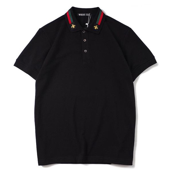men's polos high novelty 21 men embroidery bee stripe fashion shirts shirt hip hop skateboard cotton tee s-2xl #b38, White;black
men's polos high novelty 21 men embroidery bee stripe fashion shirts shirt hip hop skateboard cotton tee s-2xl #b38, White;black