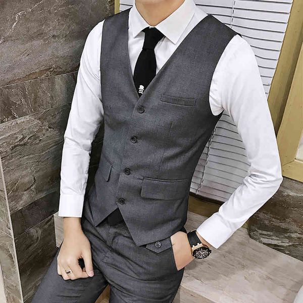 men's vests casual cotton vest, business clothing, high-end brand, tight fitting, boutique, fashion, novelty, 2021, Black;white 
men's vests casual cotton vest, business clothing, high-end brand, tight fitting, boutique, fashion, novelty, 2021, Black;white
