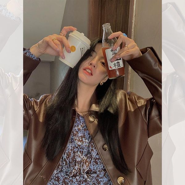 women's leather & faux 2021 real sheepskin jacket women spring genuine jackets woman fashion korean autumn clothes veste cuir femme wpy, Black
women's leather & faux 2021 real sheepskin jacket women spring genuine jackets woman fashion korean autumn clothes veste cuir femme wpy, Black