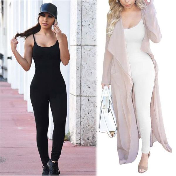 women's jumpsuits & rompers bodysuit women skinny sling condole belt sports clubwear party bandage long summer playsuit #, Black;white
women's jumpsuits & rompers bodysuit women skinny sling condole belt sports clubwear party bandage long summer playsuit #, Black;white