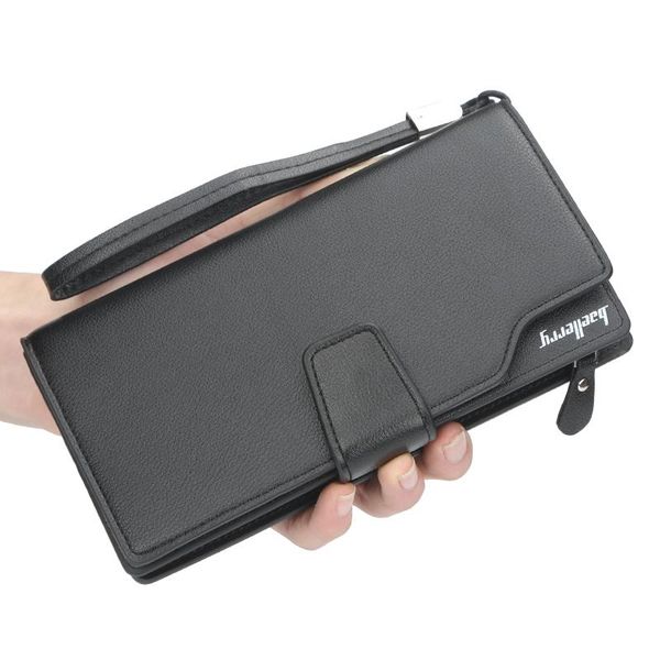 baellerry men wallets long style card holder male purse zipper large capacity brand pu leather wallet for men, Red;black
baellerry men wallets long style card holder male purse zipper large capacity brand pu leather wallet for men, Red;black