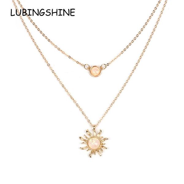 pendant necklaces fashion shiny pink gems sun flower necklace for women girls double cubic zirconia gold color collar jewelry, Silver
pendant necklaces fashion shiny pink gems sun flower necklace for women girls double cubic zirconia gold color collar jewelry, Silver