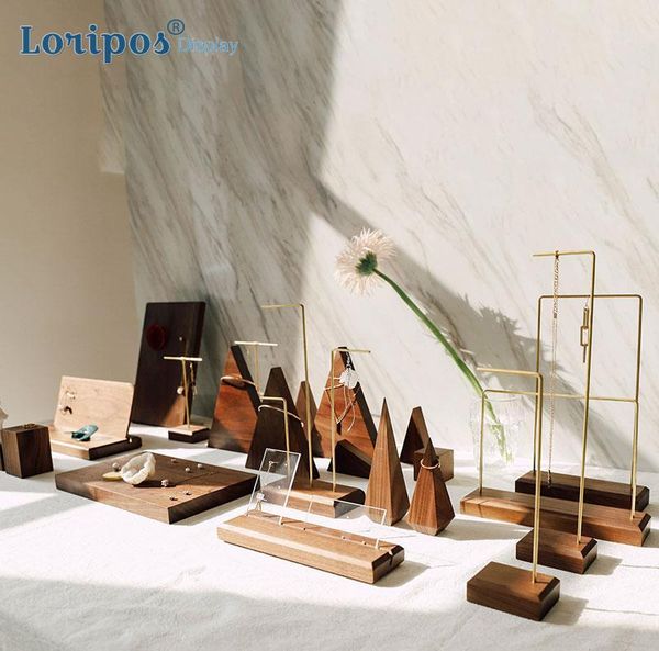 black walnut wooden jewelry rack earrings hanger ring necklace bracelet display pallet window jewelry display fixture wood tray
black walnut wooden jewelry rack earrings hanger ring necklace bracelet display pallet window jewelry display fixture wood tray