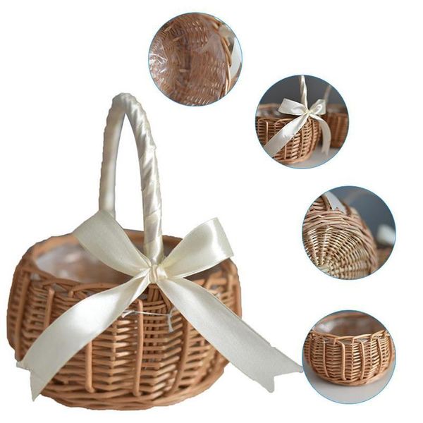 storage baskets wicker rattan flower basket wedding girl willow handwoven with handles and plastic insert woven home decor
storage baskets wicker rattan flower basket wedding girl willow handwoven with handles and plastic insert woven home decor