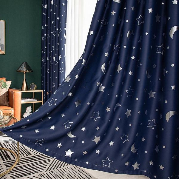 curtain & drapes cartoon star moon printed silver blackout curtains for living room bedroom modern shading
curtain & drapes cartoon star moon printed silver blackout curtains for living room bedroom modern shading
