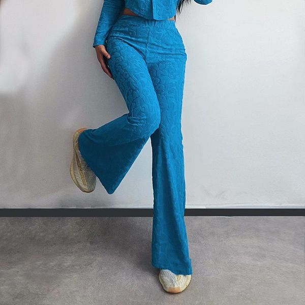 women's two piece pants 2021 jacquard temperament, high waist, thin, wide-leg pants, autumn fashion casual women, White
women's two piece pants 2021 jacquard temperament, high waist, thin, wide-leg pants, autumn fashion casual women, White