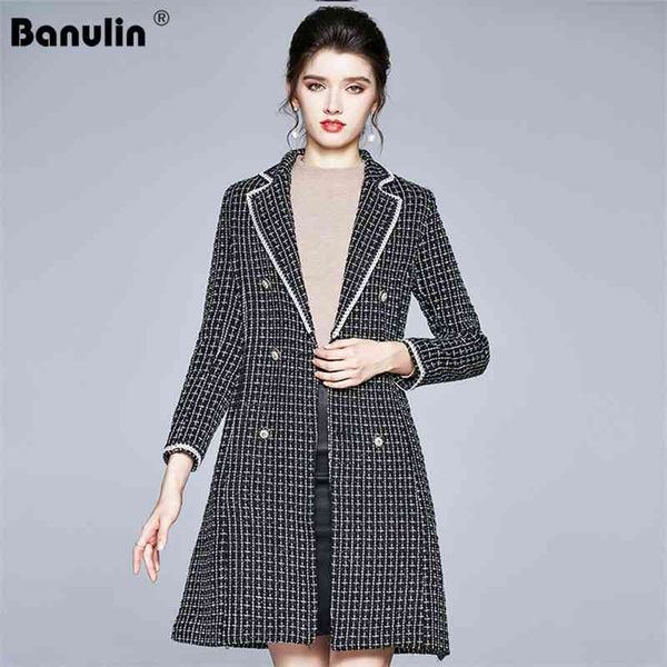 runway long plaid tweed jacket women autumn winter notched collar thick belt with pocket coat overcoat female 210603, Tan;black
runway long plaid tweed jacket women autumn winter notched collar thick belt with pocket coat overcoat female 210603, Tan;black