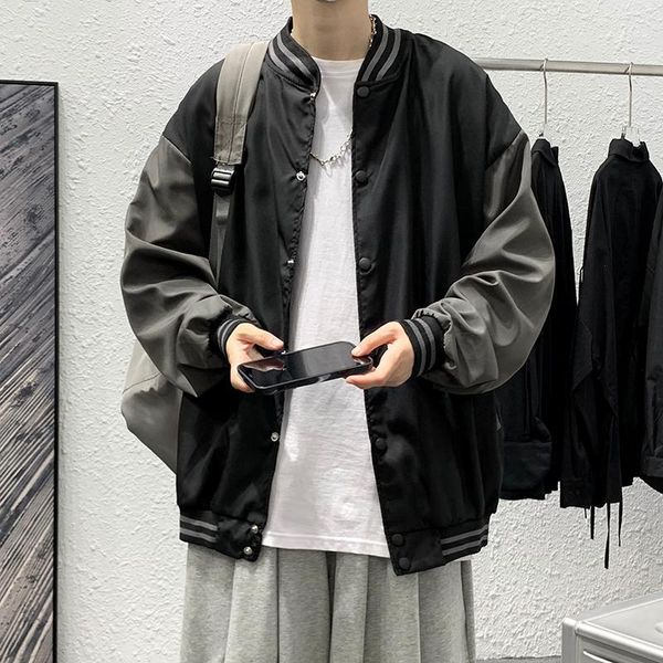 men's jackets color blocking zipper jacket casual street wear hip hop slim fit clothing plus 4xl, Black;brown
men's jackets color blocking zipper jacket casual street wear hip hop slim fit clothing plus 4xl, Black;brown