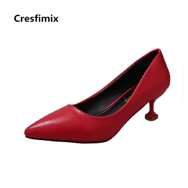 dress shoes cresfimix women fashion soft pu leather slip on summer high heels lady cute 6cm heel pumps female black office zapato
dress shoes cresfimix women fashion soft pu leather slip on summer high heels lady cute 6cm heel pumps female black office zapato