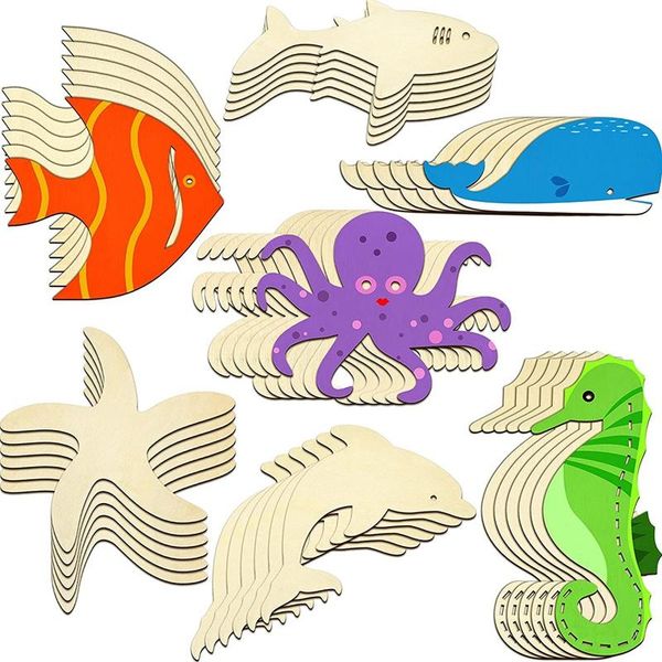 craft tools 42 pieces unfinished wood cutouts ocean animals wooden paint crafts for kids home decor ornament diy art project
craft tools 42 pieces unfinished wood cutouts ocean animals wooden paint crafts for kids home decor ornament diy art project