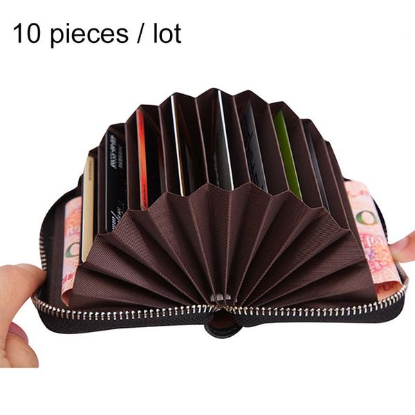 card holders 10pcs/lot genuine leather holder wallet female rfid women pillow purses, Brown;gray
card holders 10pcs/lot genuine leather holder wallet female rfid women pillow purses, Brown;gray