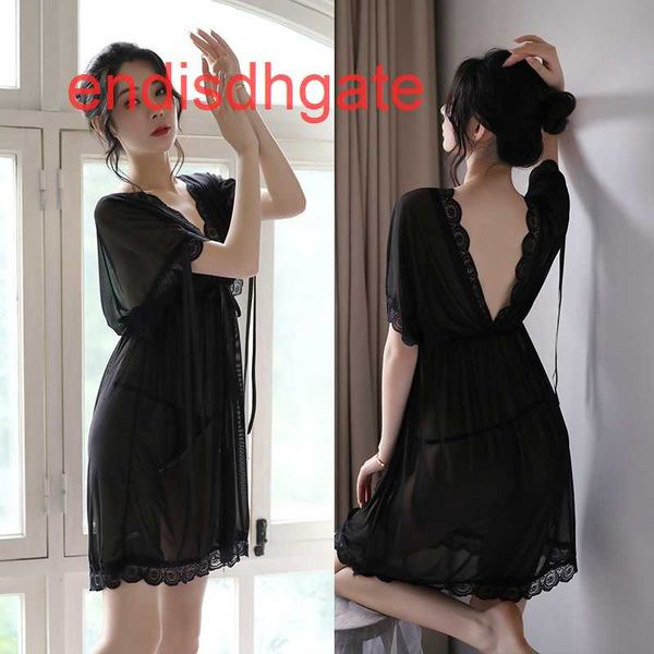 giant size fat mm following underwear the pajamas deep transparent mesh women's silk nightgown, Black;white
giant size fat mm following underwear the pajamas deep transparent mesh women's silk nightgown, Black;white