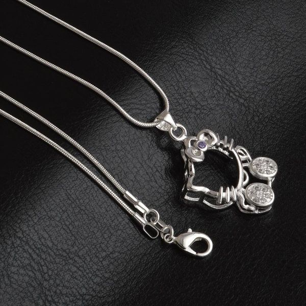 chains fashion silver-plated kitty cat necklace women's silver jewelry snake bone chain valentine's day gift original choker ne
chains fashion silver-plated kitty cat necklace women's silver jewelry snake bone chain valentine's day gift original choker ne