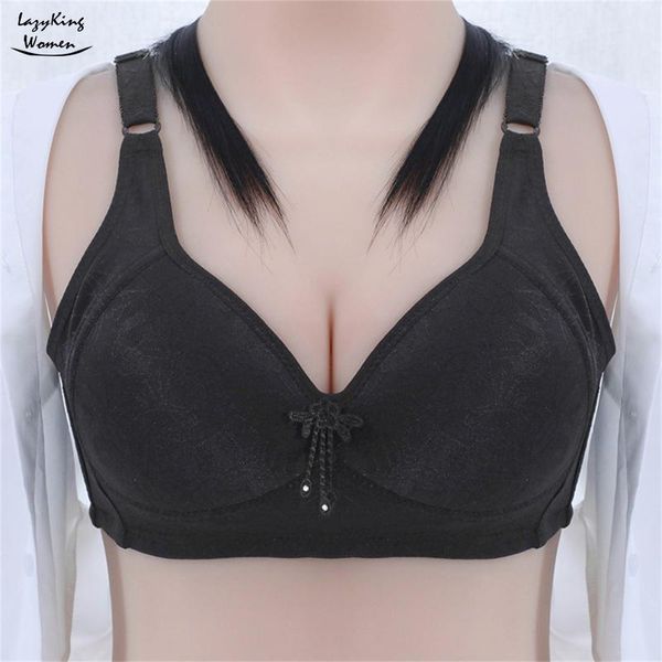 bras ladies large cup without steel ring thin mold adjustment type bra strapless bh lace female lingerie brassiere, Red;black
bras ladies large cup without steel ring thin mold adjustment type bra strapless bh lace female lingerie brassiere, Red;black