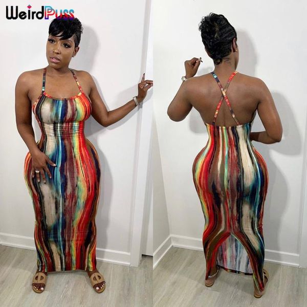 casual dresses weird puss colorful striped maxi dress women sleeveless skinny sundress party printed summer bodycon 2021 vacation outfi, Black;gray
casual dresses weird puss colorful striped maxi dress women sleeveless skinny sundress party printed summer bodycon 2021 vacation outfi, Black;gray