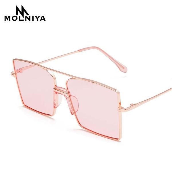 eyeglasses molniya frame oversized sunglasses brand men big glasses fashion sun uv400 ocean square lens women metal ommfg, White;black
eyeglasses molniya frame oversized sunglasses brand men big glasses fashion sun uv400 ocean square lens women metal ommfg, White;black