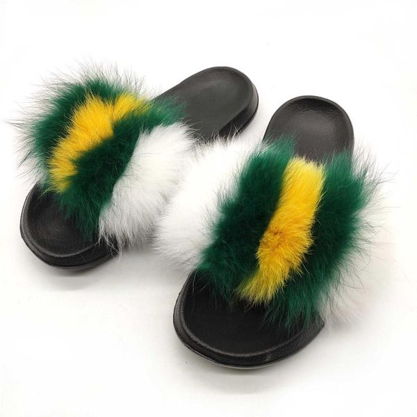 slippers women summer real fur slides non-slip fluffy furry ladies cute plush hair, Black
slippers women summer real fur slides non-slip fluffy furry ladies cute plush hair, Black