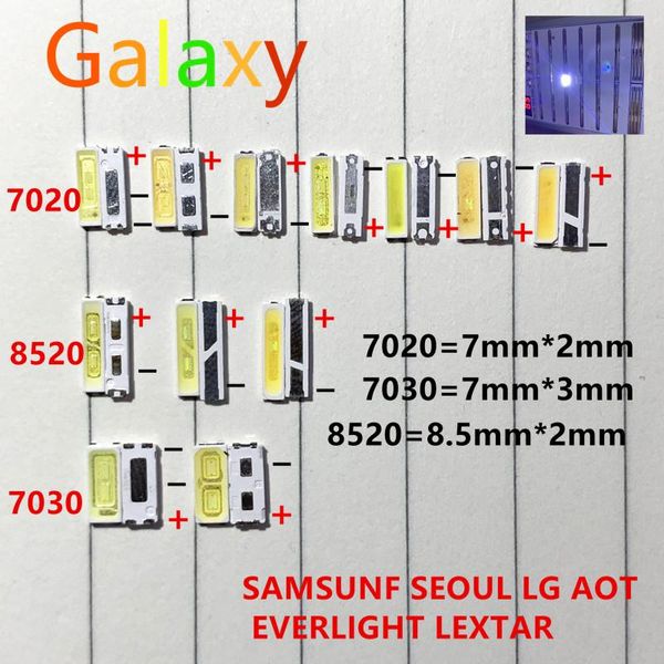 light beads 50-100pcs for lg innotek lextar uni samsung seoul led backlight 0.5w 1w 1.5w 7020 7030 8520 3v 6v cool white 40lm tv application
light beads 50-100pcs for lg innotek lextar uni samsung seoul led backlight 0.5w 1w 1.5w 7020 7030 8520 3v 6v cool white 40lm tv application