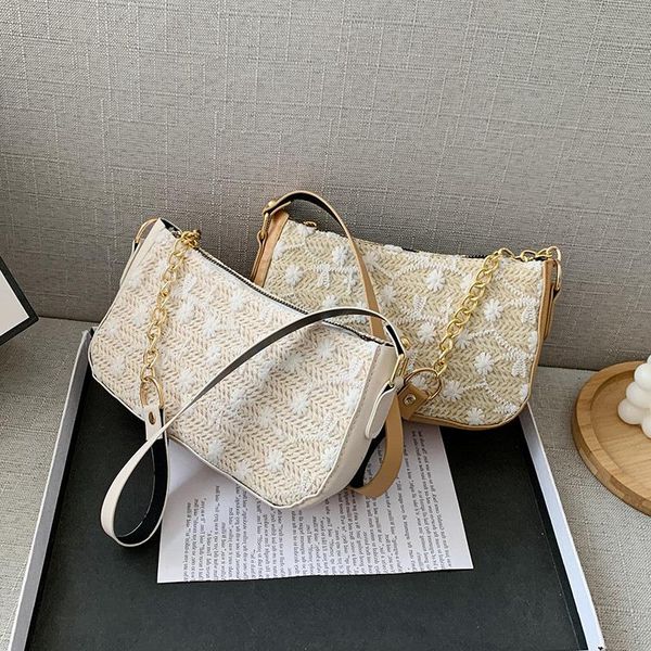simple woven straw messenger female bag 2021 trend single underarm foreign trade trendy fashion new shoulder luwuh
simple woven straw messenger female bag 2021 trend single underarm foreign trade trendy fashion new shoulder luwuh