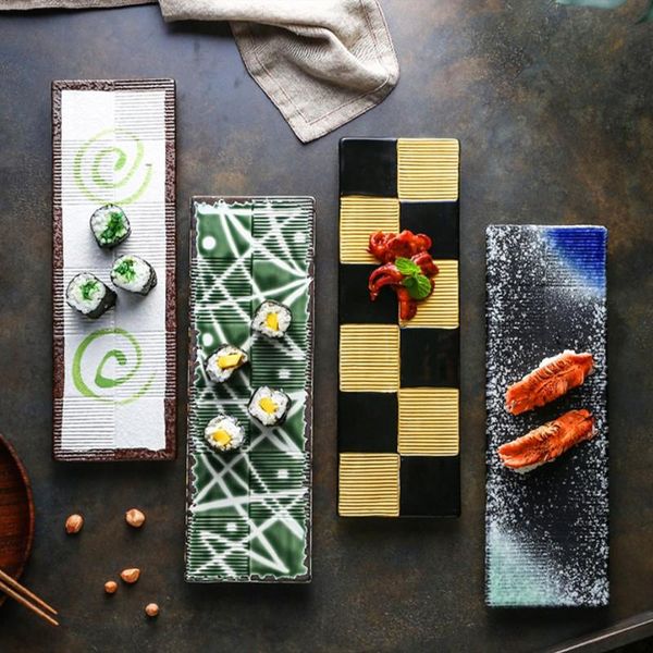 dishes & plates rectangular japanese export recovery ceramic sushi plate sashimi tableware high-end el restaurant flat
dishes & plates rectangular japanese export recovery ceramic sushi plate sashimi tableware high-end el restaurant flat