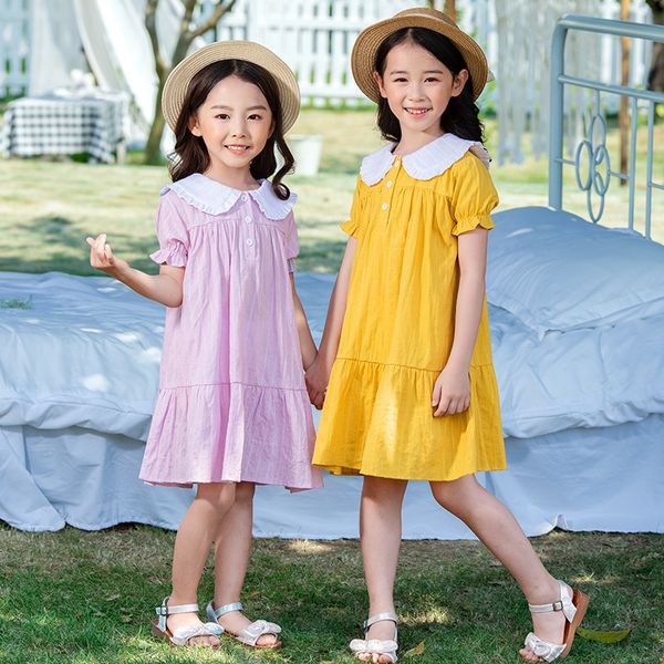 girls dresses 2020 summer ruffle kids dress for girl teen children clothes baby doll collar princess dress 4 6 8 10 12 14 yrs, Red;yellow
girls dresses 2020 summer ruffle kids dress for girl teen children clothes baby doll collar princess dress 4 6 8 10 12 14 yrs, Red;yellow