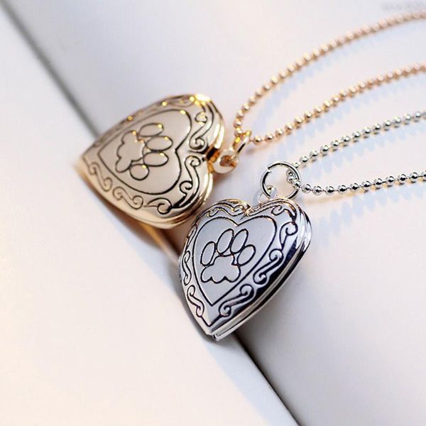 pendant necklaces bluelans valentine gift heart dog print po frames locket necklace souvenir, Silver
pendant necklaces bluelans valentine gift heart dog print po frames locket necklace souvenir, Silver