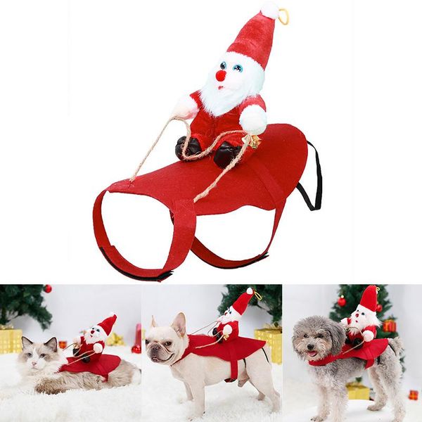dog apparel christmas toy pet clothes santa claus riding a deer jacket coat costumes for small large outfit
dog apparel christmas toy pet clothes santa claus riding a deer jacket coat costumes for small large outfit