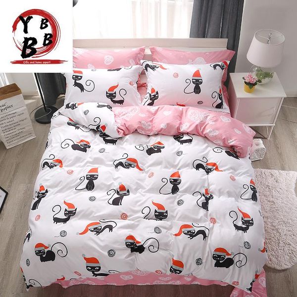 bedding sets home textile stylish simplicity christmas pink naughty cat cartoon 3/4pcs contain duvet cover bed sheet pillowcase
bedding sets home textile stylish simplicity christmas pink naughty cat cartoon 3/4pcs contain duvet cover bed sheet pillowcase