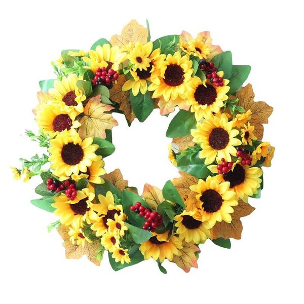 novelty items artificial sunflower wreath fall for front door wall window wedding party farmhouse home decoration
novelty items artificial sunflower wreath fall for front door wall window wedding party farmhouse home decoration