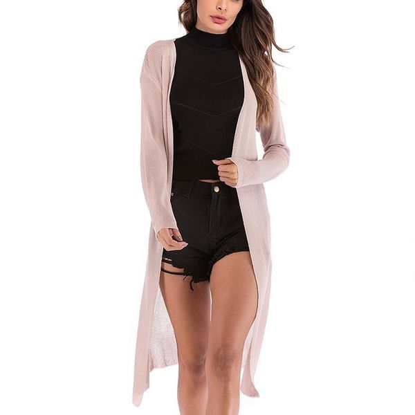women's sweaters cardigan women autumn outwear casual sweater female long loose knitted cardigans for ladies coat femme, White;black
women's sweaters cardigan women autumn outwear casual sweater female long loose knitted cardigans for ladies coat femme, White;black
