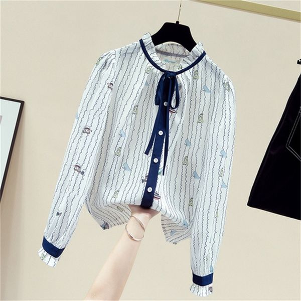 new elegant floral printing loop-up female shirt 2021 spring long sleeve all games chiffon lady blouses 7t5h, Black
new elegant floral printing loop-up female shirt 2021 spring long sleeve all games chiffon lady blouses 7t5h, Black