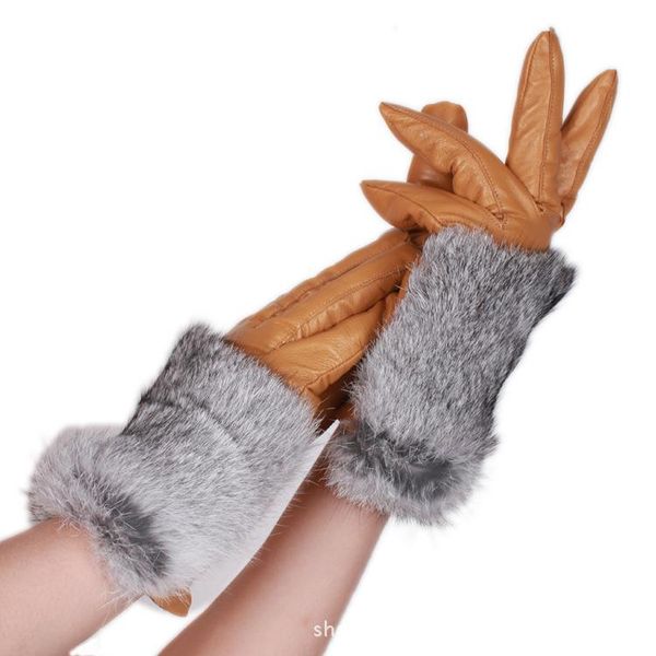 five fingers gloves 606 fashion fur leather women' sheepskin leater flannel winter glove, Blue;gray
five fingers gloves 606 fashion fur leather women' sheepskin leater flannel winter glove, Blue;gray