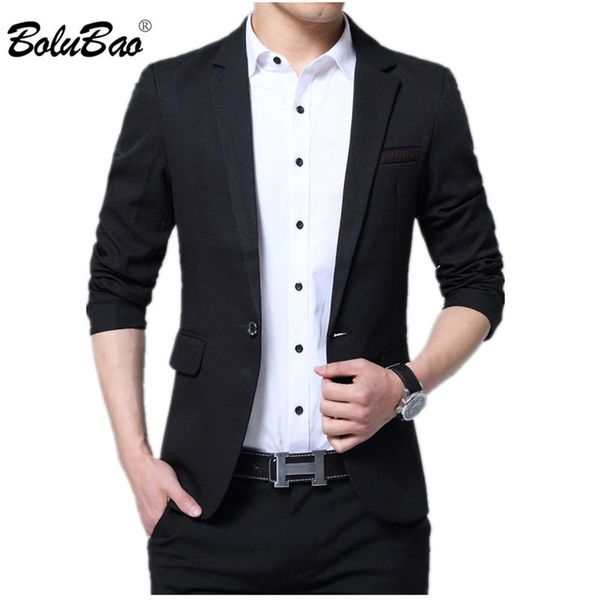 men's suits & blazers bolubao autumn luxury business men blazer 2021 casual cotton slim fit suit jacket male masculino, White;black
men's suits & blazers bolubao autumn luxury business men blazer 2021 casual cotton slim fit suit jacket male masculino, White;black