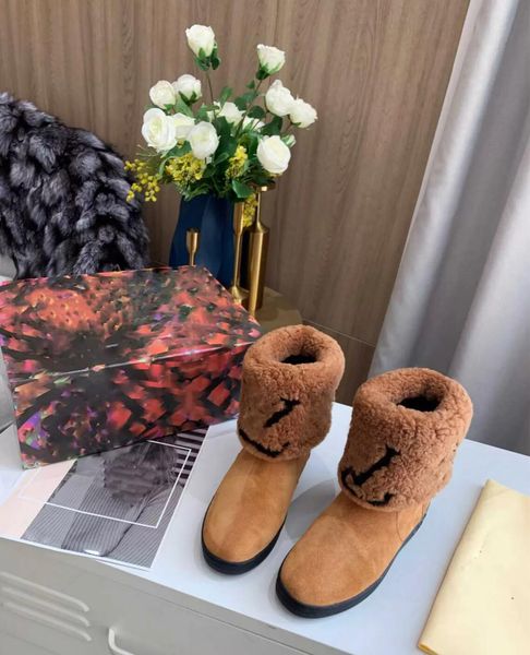 2021 designer women snowdrop flat ankle boot lady fashion snow boots waterproof winter warm wool leather boots us 5-11, Black
2021 designer women snowdrop flat ankle boot lady fashion snow boots waterproof winter warm wool leather boots us 5-11, Black