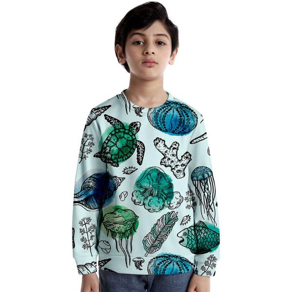 men's hoodies & sweatshirts 2021 underwater world trend casual 3d digital printing children round neck, Black
men's hoodies & sweatshirts 2021 underwater world trend casual 3d digital printing children round neck, Black