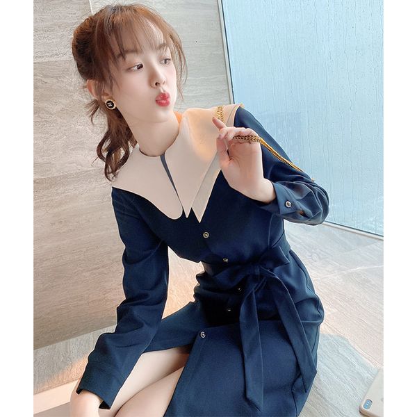 2021 new manga longa azul profundo vestido midi para a outono primavera harajuku kpop estilo coreano mulher roupas vintage moda sbr0, Black;gray
2021 new manga longa azul profundo vestido midi para a outono primavera harajuku kpop estilo coreano mulher roupas vintage moda sbr0, Black;gray
