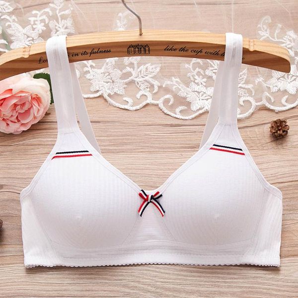 teenage young girls cute bras bow-knot lingerie wireless unlined padded underwear small size 30-36 a b cup brassiere, Red;black
teenage young girls cute bras bow-knot lingerie wireless unlined padded underwear small size 30-36 a b cup brassiere, Red;black