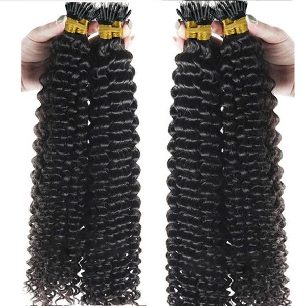 human hair bulks nano rings micro beads 100% extensions remy natural color 1g/strand 8inch -30inch kinky curly, Black
human hair bulks nano rings micro beads 100% extensions remy natural color 1g/strand 8inch -30inch kinky curly, Black